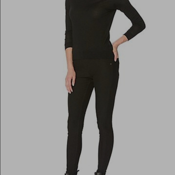 Fleece Lined Denim Leggings size S - Picture 5 of 8